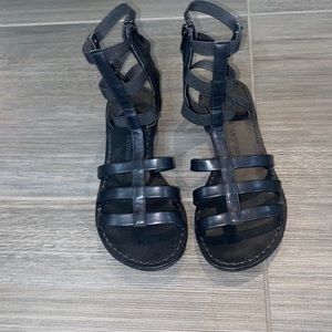 Chinese Laundry black short gladiator sandals. Great condition